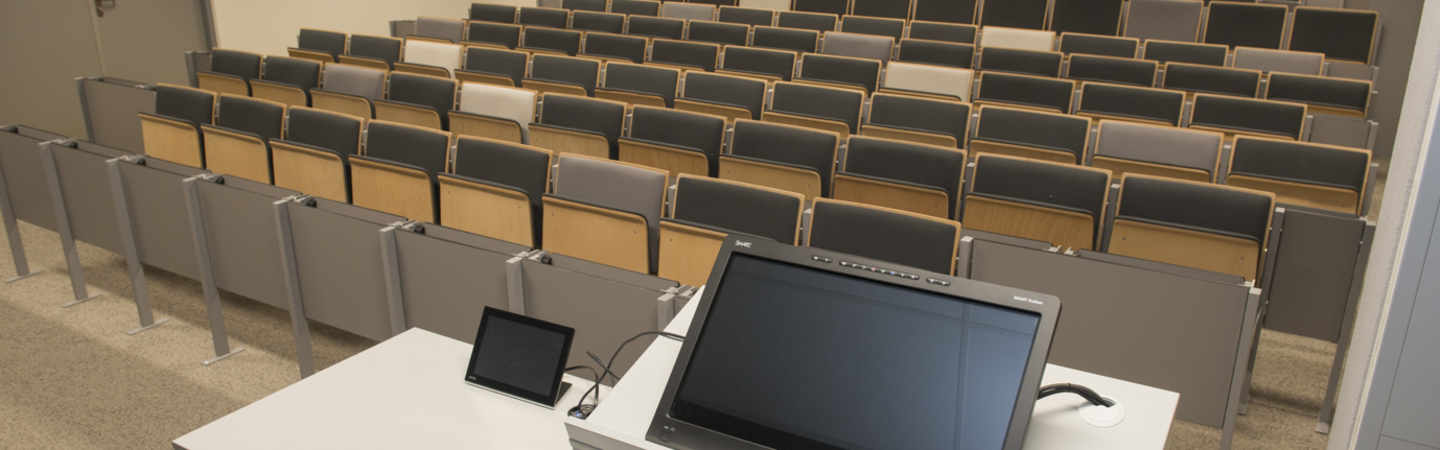 College zaal RUG